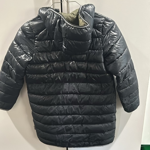Kids puffer coat - black size 140 - Picture 2 of 5